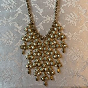 Sofia pearl bib necklace - Stella & Dot